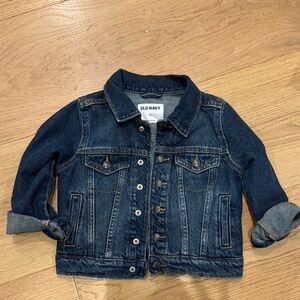 Old Navy Kids Dark Wash Denim Jacket